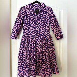 NOOWORKS, size small - Betty purple leopard print dress. Worn once!